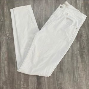 Madewell high riser white jeans size 27